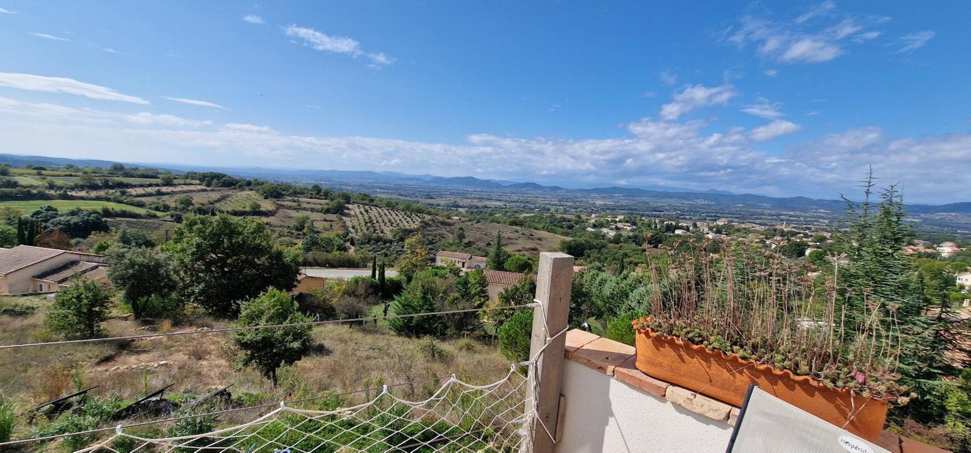 Reve D'Escapade Chambre Avec Vue Sublime Sur Les Cevennes Ardechoises Barjac  Luaran gambar